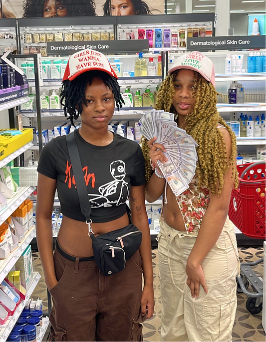 “Pretty Girls Love Money” Hat - Lowlife lust n love