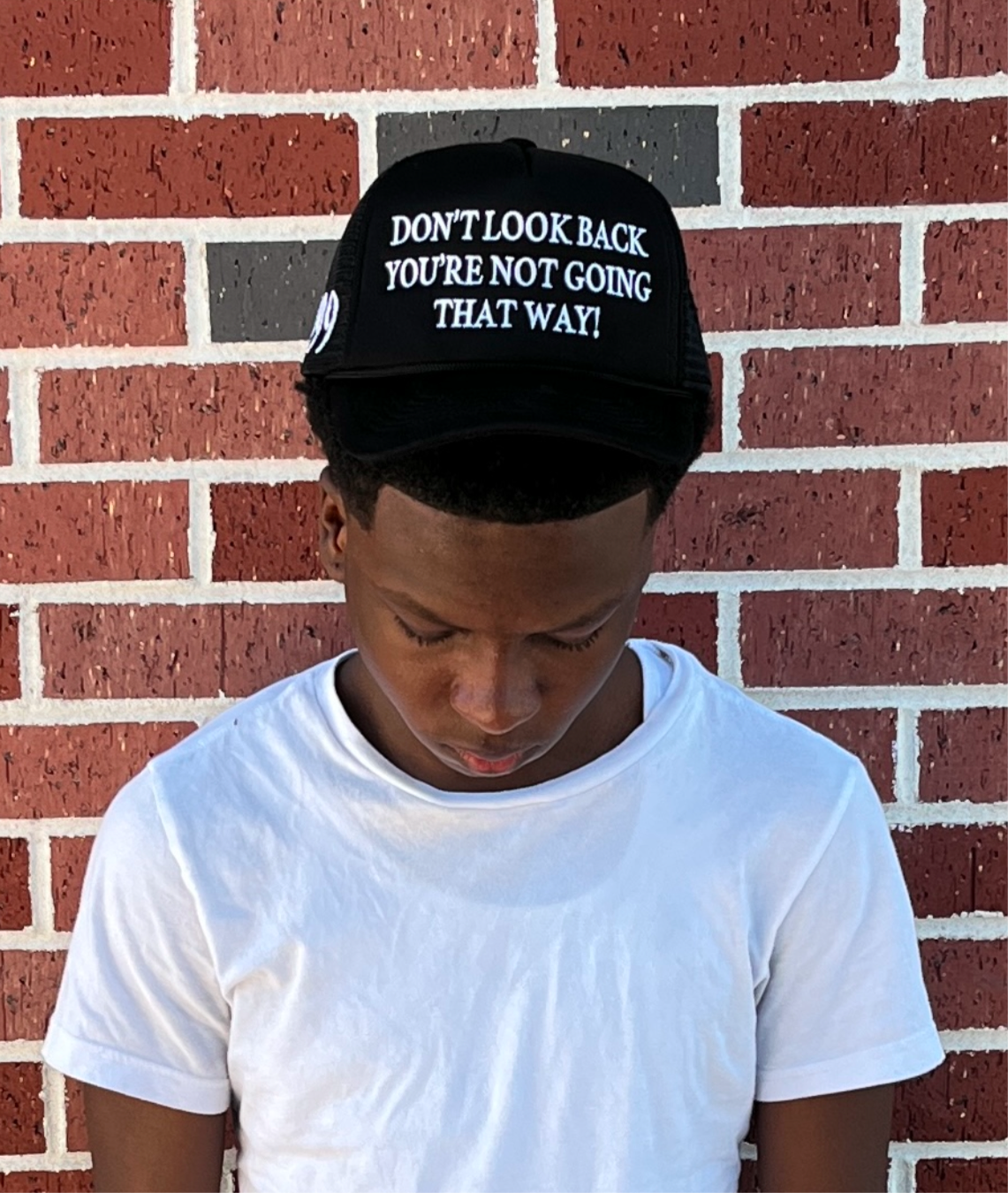 “Dont Look Back Your Not Going That Way” Hat - Lowlife lust n love