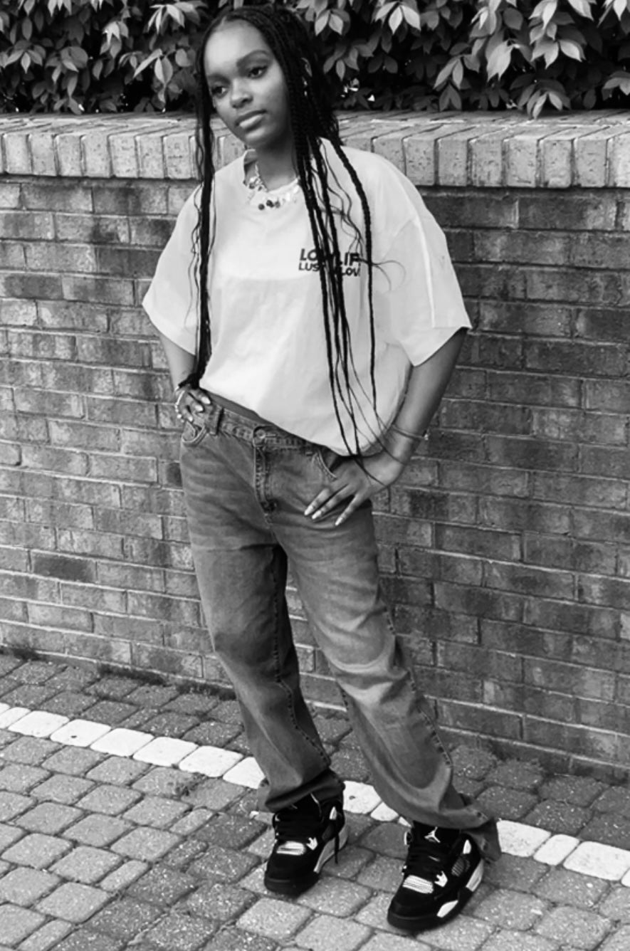 White Lowlife Boxy tee! - Lowlife lust n love