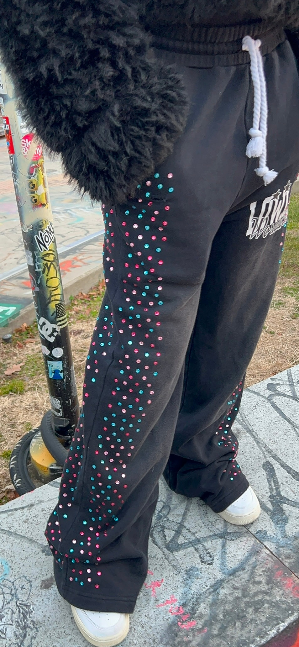 LOWLIFE™ | RISING FROM THINGS MEANT TO BREAK US SWEATPANTS