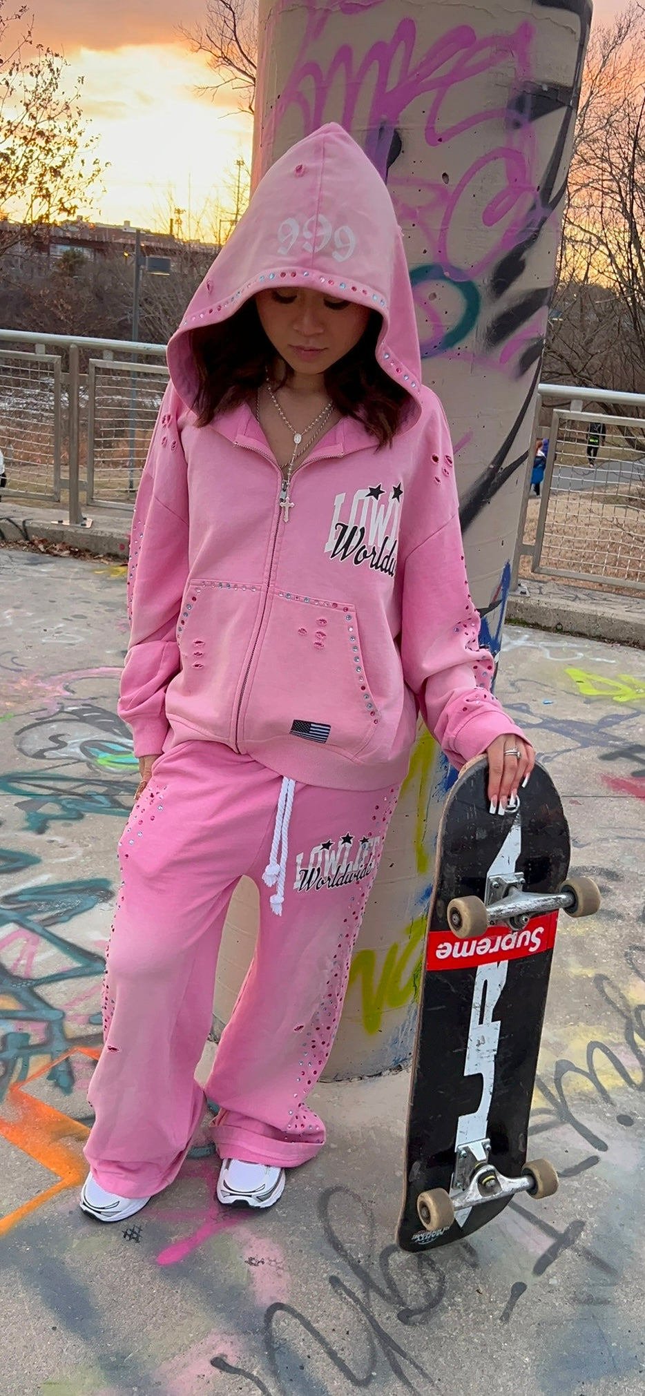 LOWLIFE™ | RISING FROM THINGS MEANT TO BREAK US HOODIE