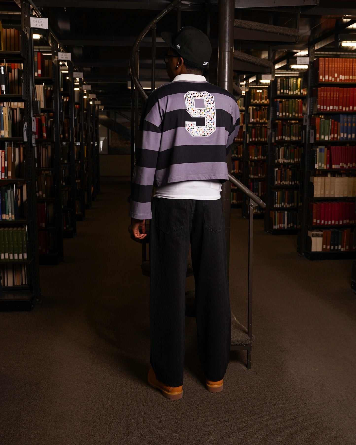 Lowlife Uni Rugby Black Shirt